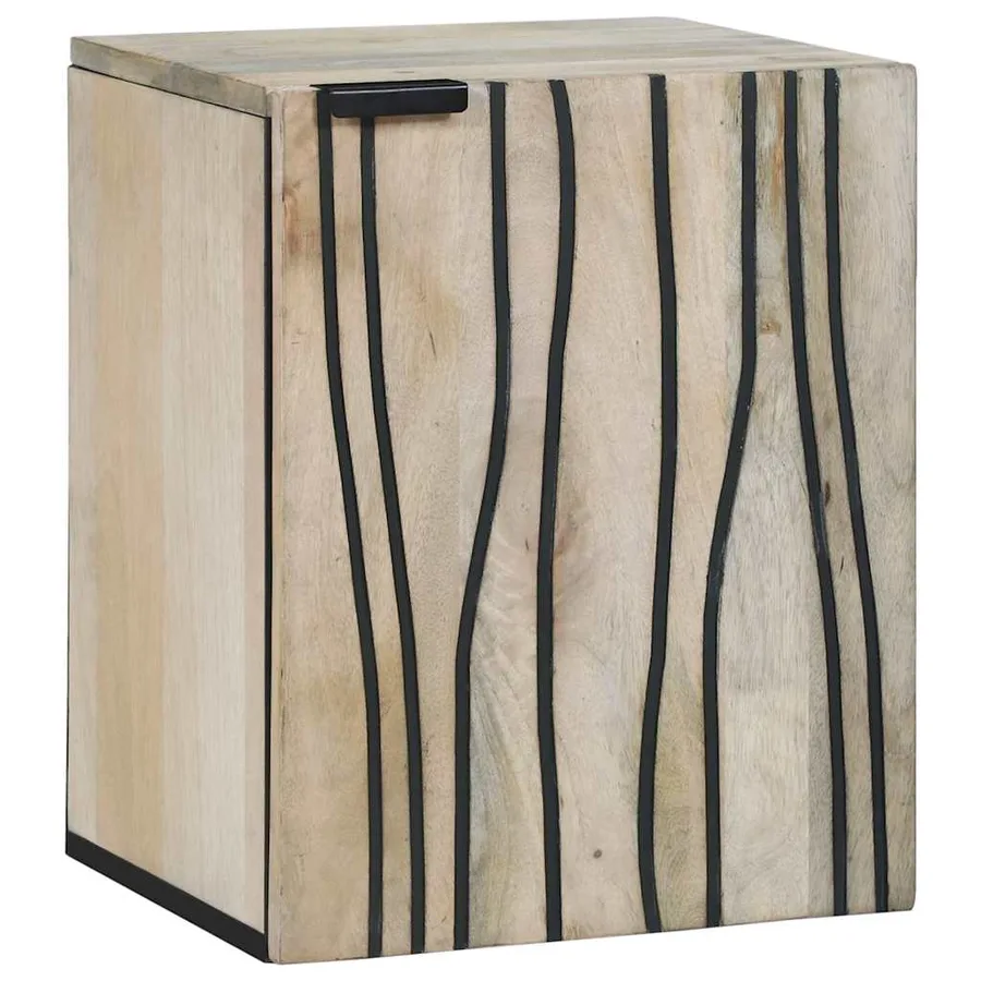 Meuble de Lavabo de Salle de Bain Blanc 38 x 33,5 x 48 cm - 2