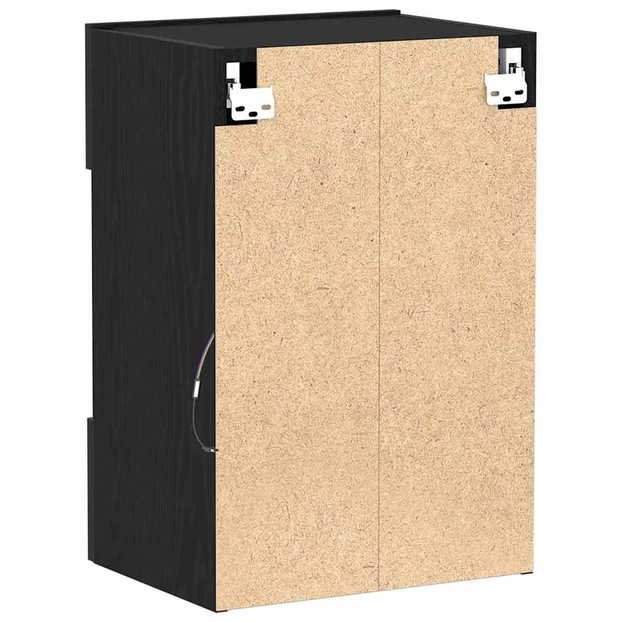 Ensemble meuble TV Noir 40 x 30 x 60,5 cm Bois d'ingénierie - 9