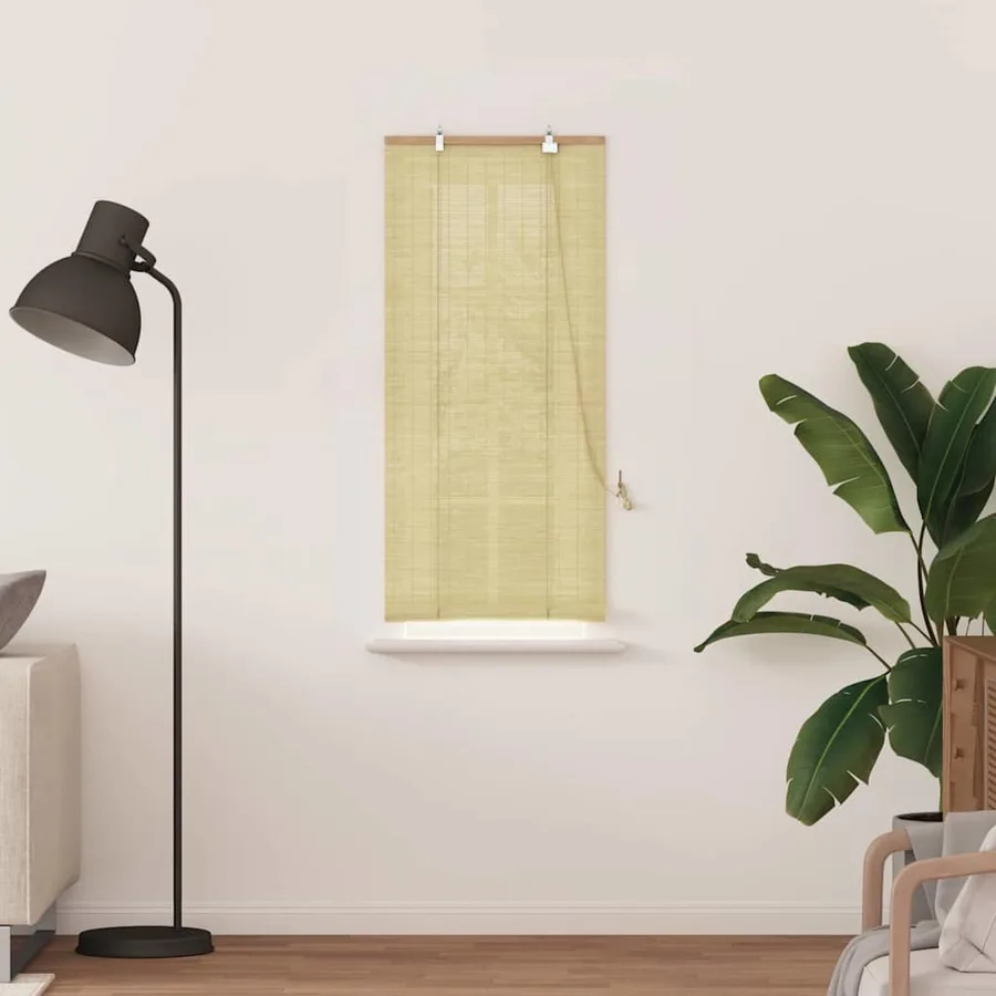Store enrouleur Nature 60 x 160 cm Bambou - 3