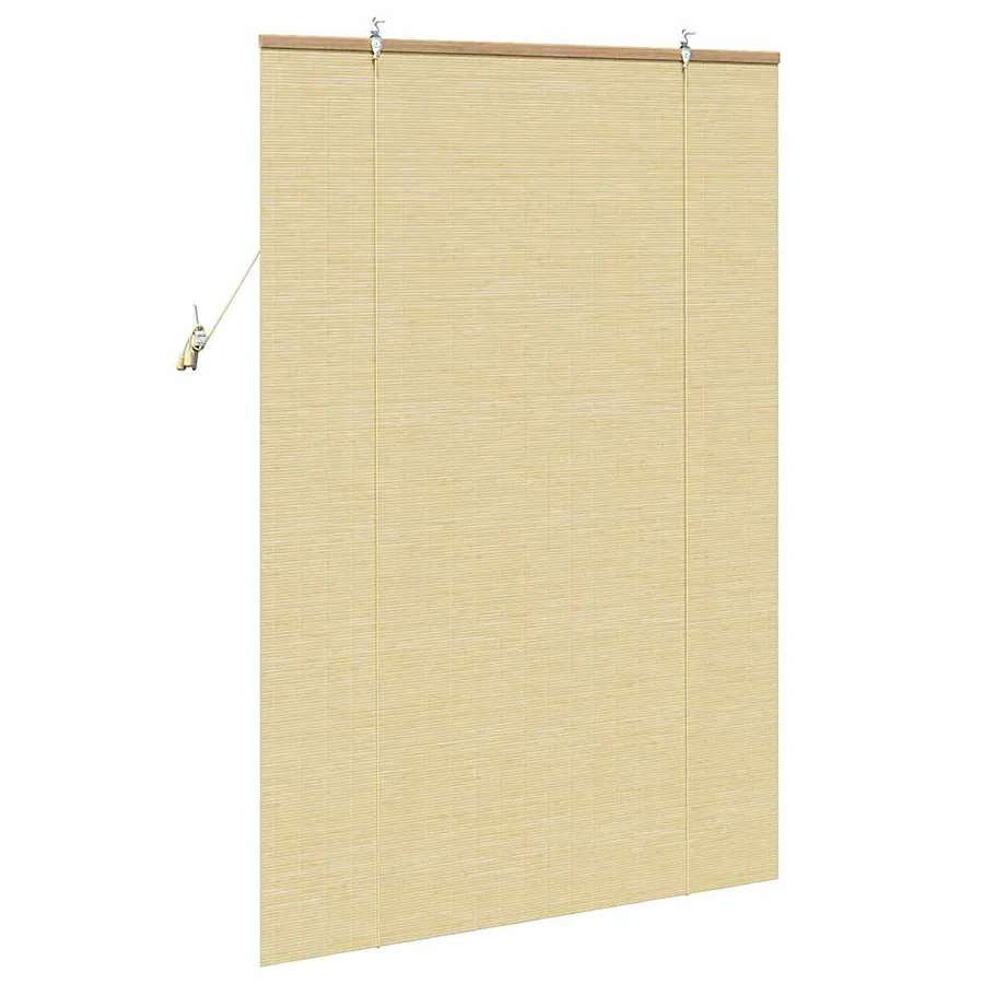 Store enrouleur Nature 110 x 160 cm Bambou - 5