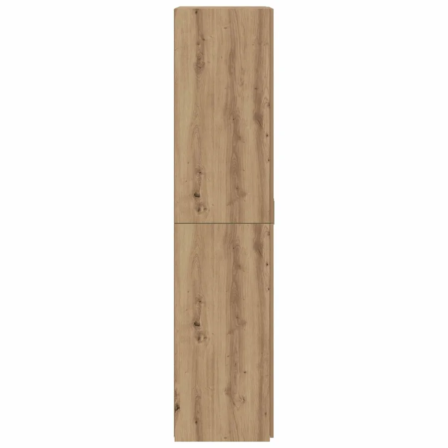 Haut Armoire 2 pcs Chêne artisanal 80 x 42 x 185 cm - 7