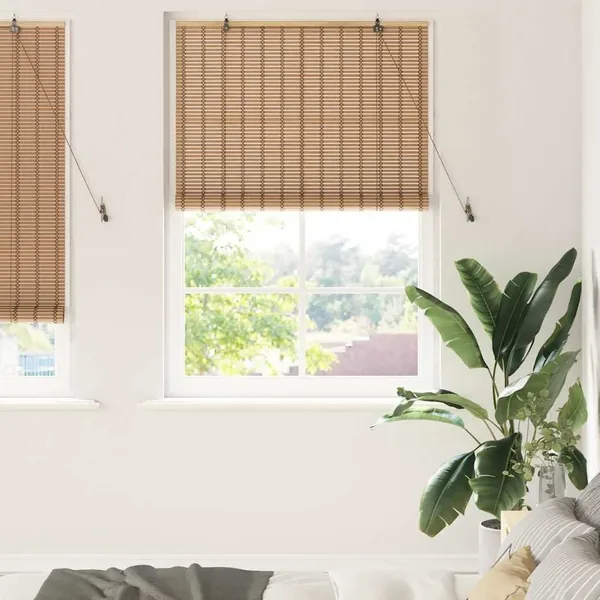 Store enrouleur Nature 100 x 220 cm Bambou