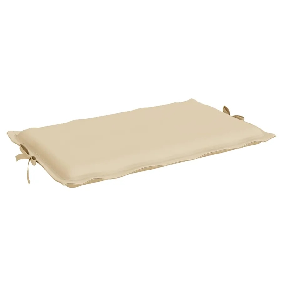 Coussin de chaise longue beige 186x58x4 cm tissu oxford - 7