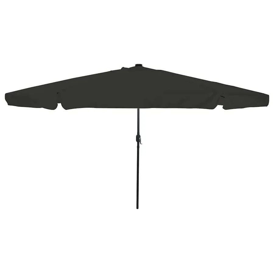 Parasol de jardin Noir 395 x 395 x 245 cm Polyester