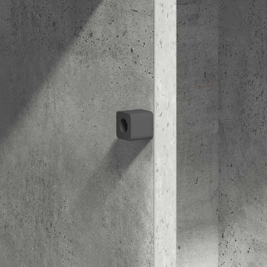 Meuble TV Gris béton 100 x 38 x 49 cm Bois d'ingénierie - 12