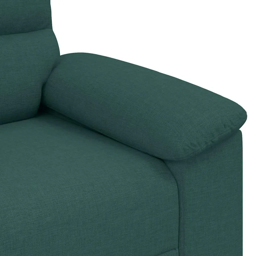 Canapé 2 places vert foncé 180 x 81 x 84 cm en tissu - 7