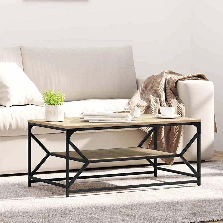 Table basse Chêne Sonoma 90 x 50 x 40 cm