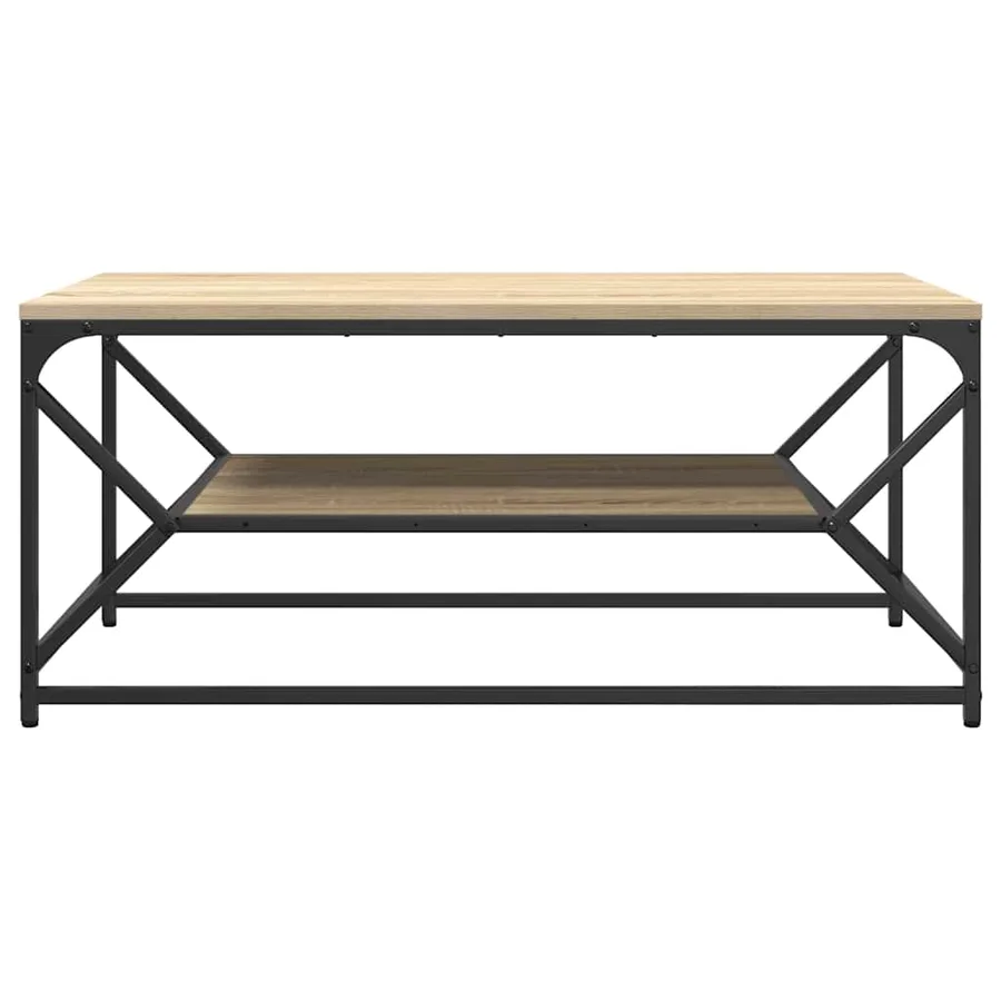 Table basse Chêne Sonoma 90 x 50 x 40 cm - 5