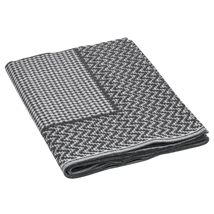 Outdoor Rug ARAKIL Black 140x200 cm PP - 5