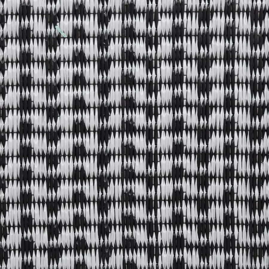 Tapis d'extérieur ARAKIL Noir 140x200 cm PP - 6