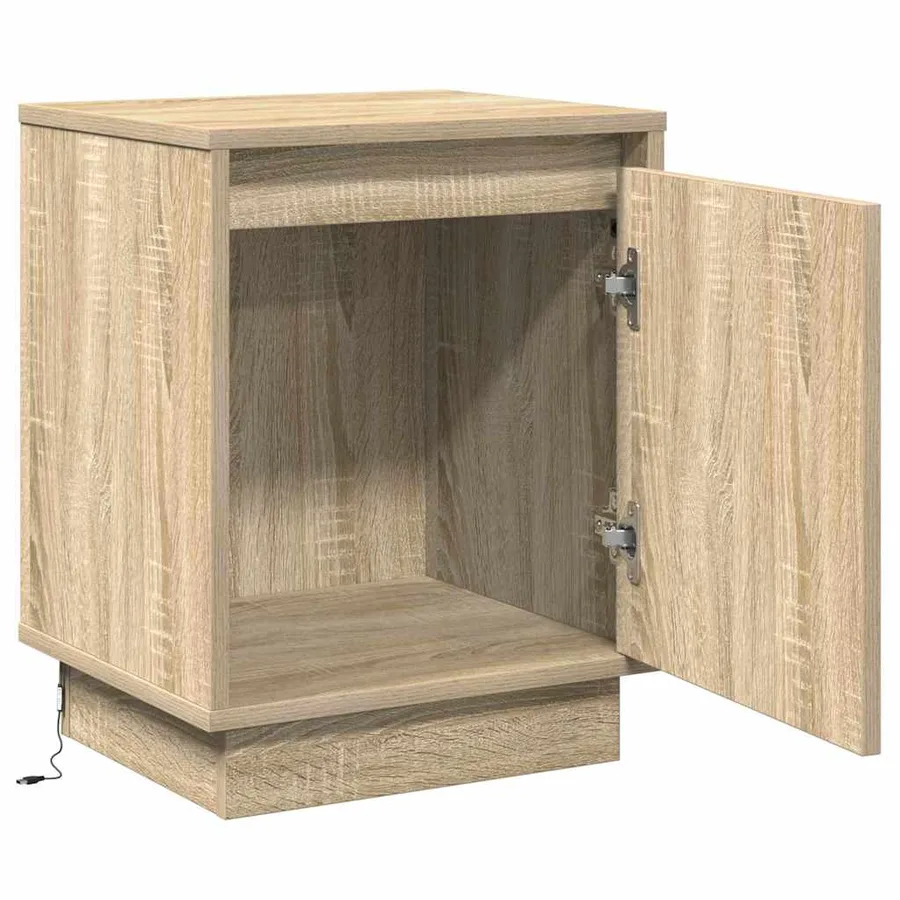 Cabinet de chevet Chêne Sonoma 39 x 34,5 x 50 cm - 6