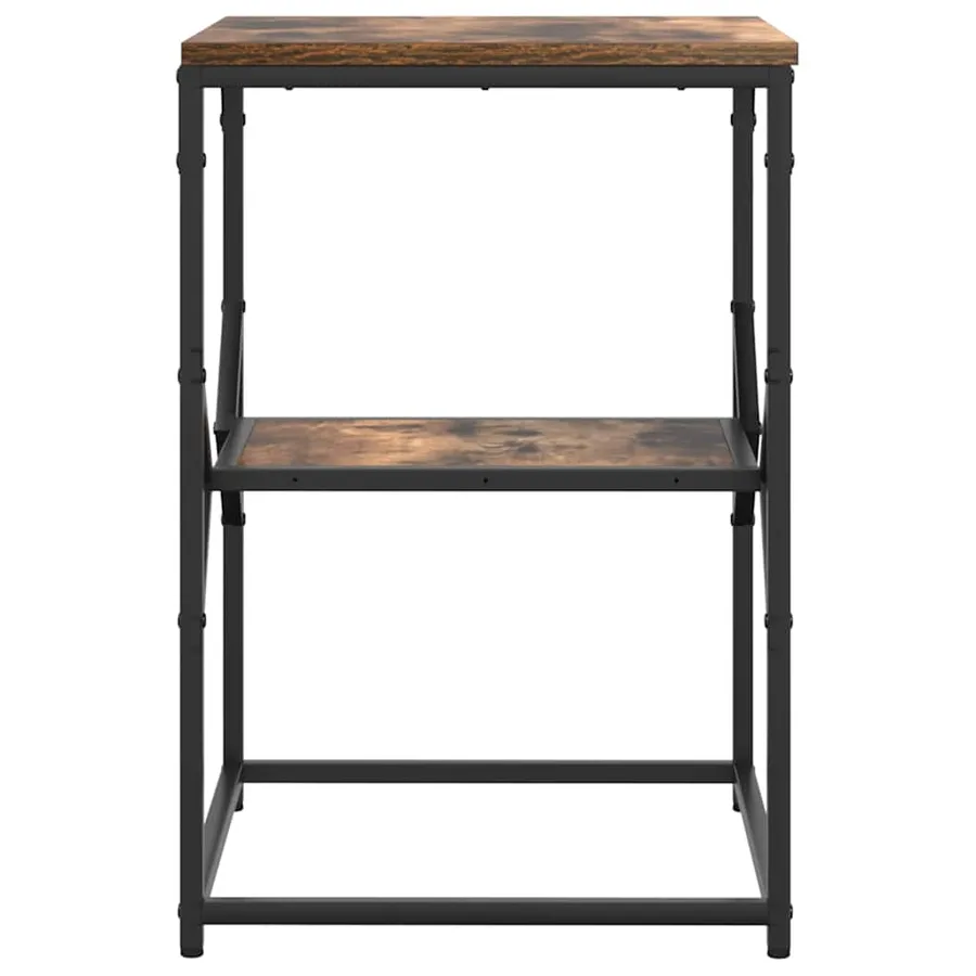 Table d'appoint Chêne fumé 41 x 40 x 60 cm - 6