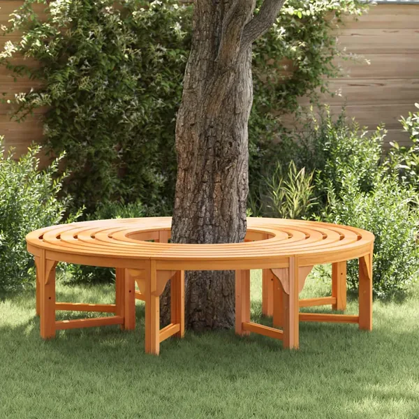Banc d'Arbre 2 pcs Naturel 160 x 80 x 45 cm