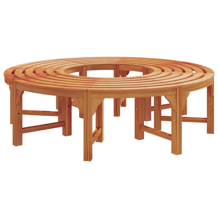 Banc d'Arbre 2 pcs Naturel 160 x 80 x 45 cm - 8