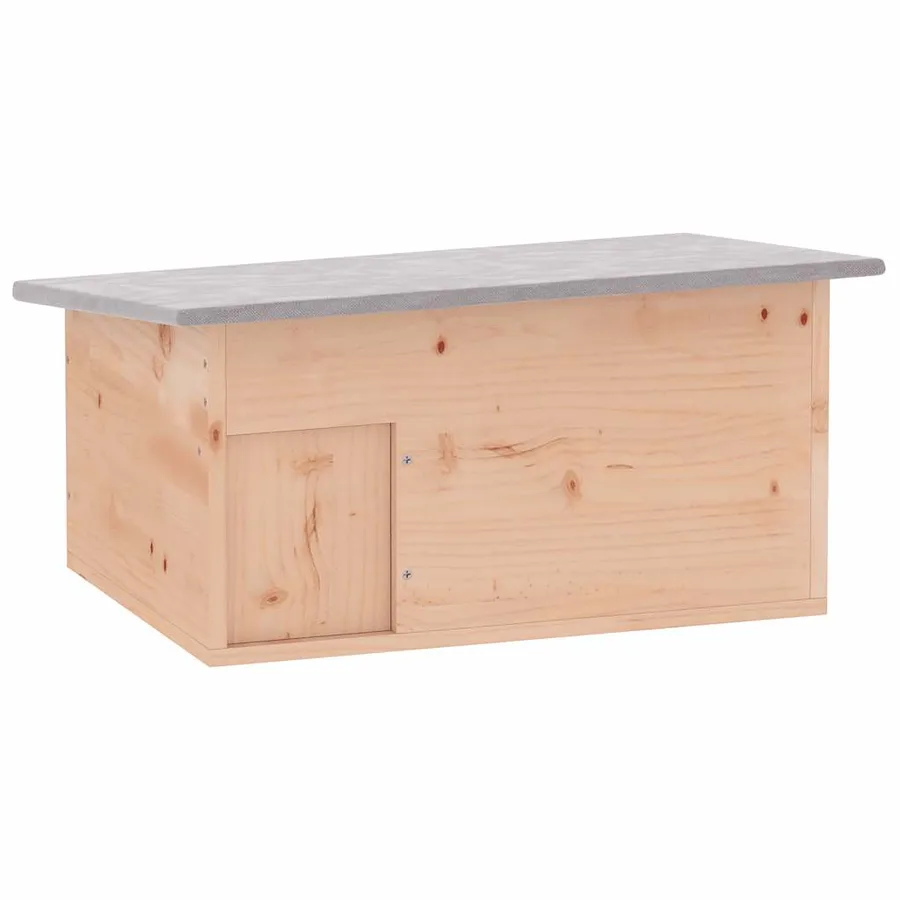 Cabane pour hérisson 45 x 33 x2 2 cm Bois - 2