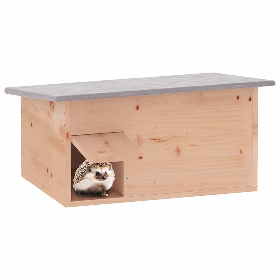 Cabane pour hérisson 45 x 33 x2 2 cm Bois - 3