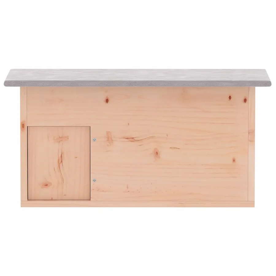 Cabane pour hérisson 45 x 33 x2 2 cm Bois - 4