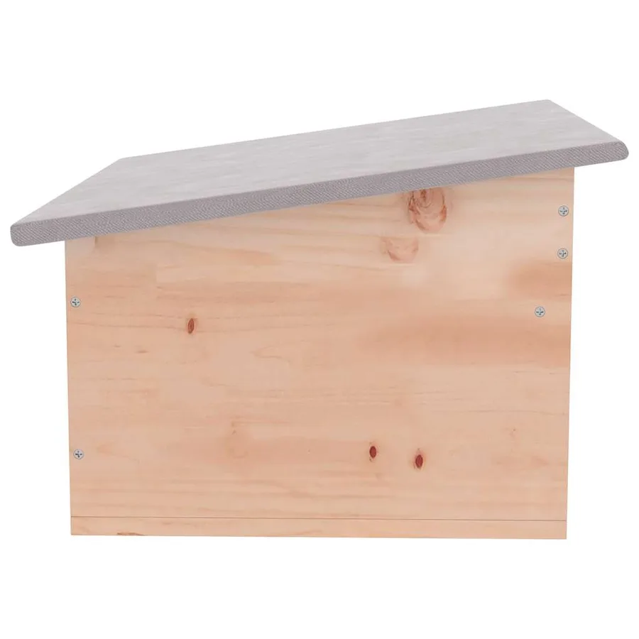 Cabane pour hérisson 45 x 33 x2 2 cm Bois - 5