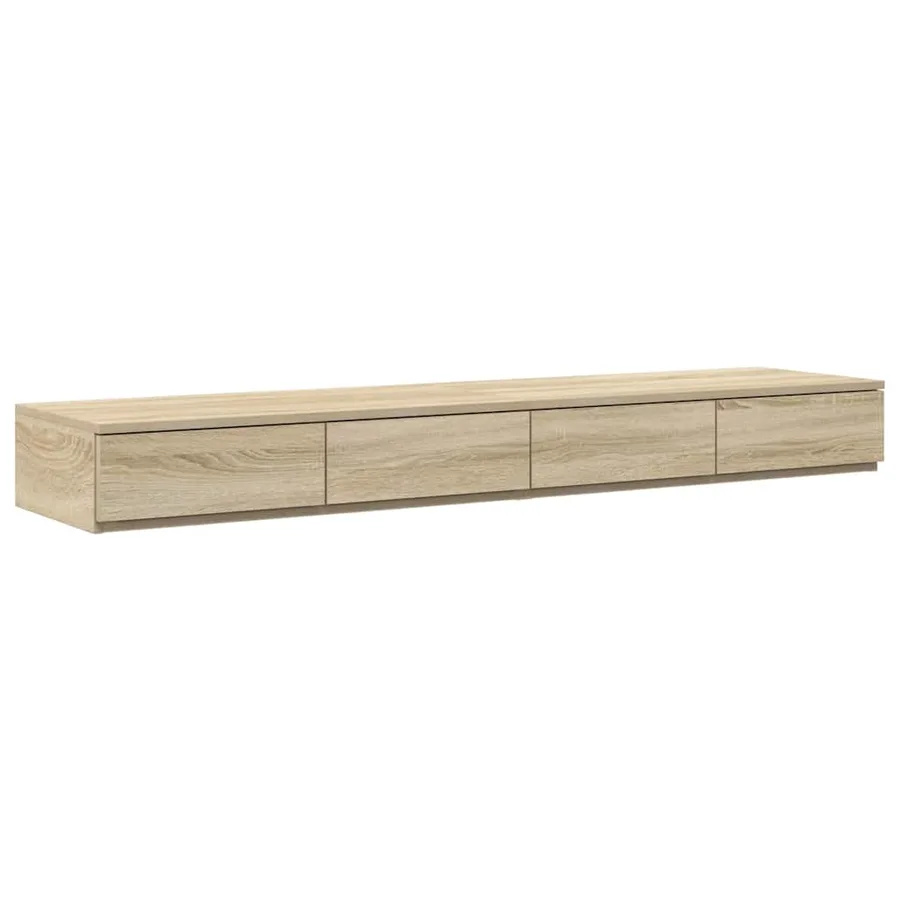 Cadre de lit avec rangement avec tiroir Chêne Sonoma 150 cm - 5