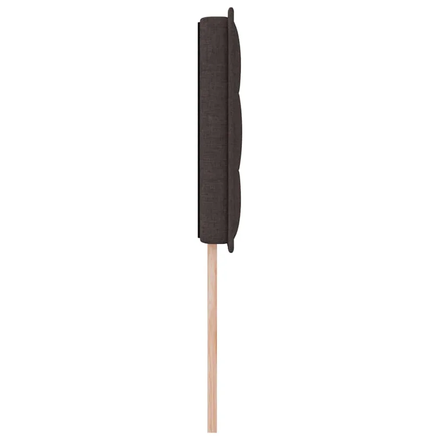 Tête de lit Marron foncé 90 cm tissu - 6