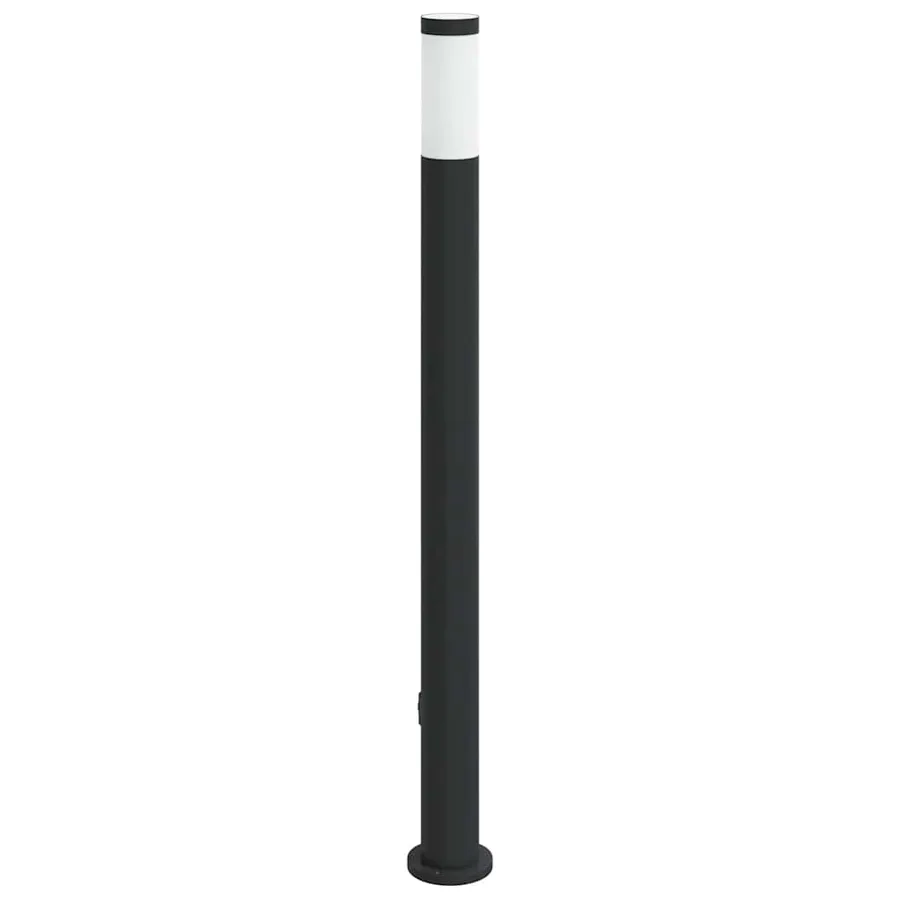 Borne lumineuse avec sortie 110 cm en acier inoxydable IP44 - 5