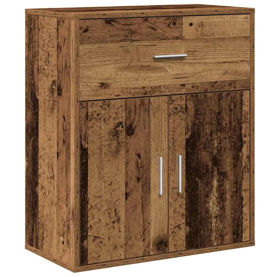 Buffet Bois ancien 60 x 31 x 70 cm Bois d'ingénierie - 2