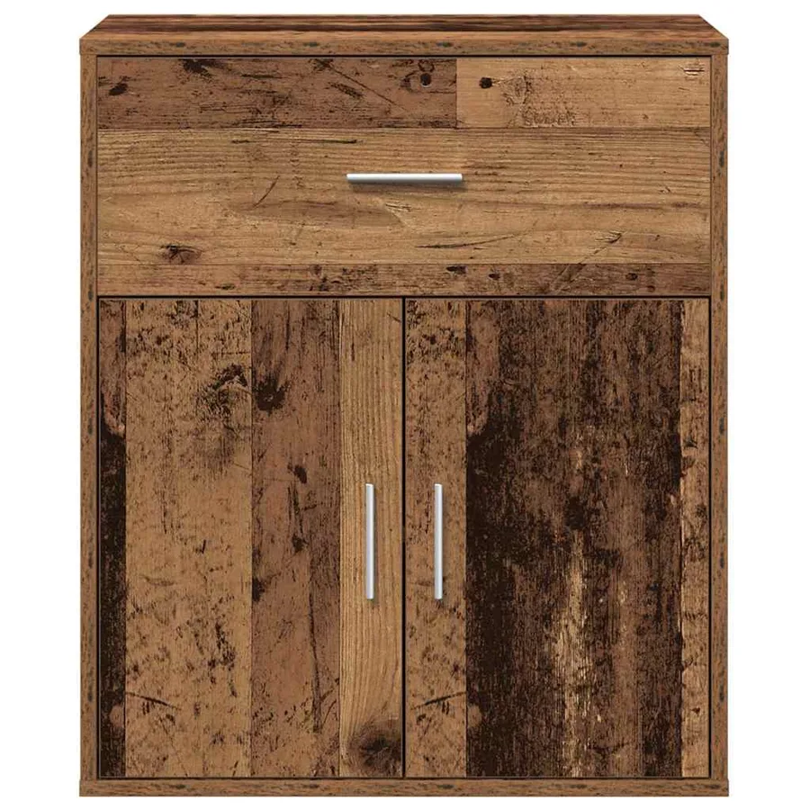 Buffet Bois ancien 60 x 31 x 70 cm Bois d'ingénierie - 6