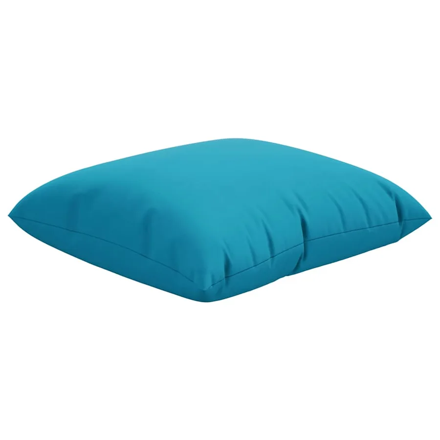 Coussins de canapé 4 pcs bleus 40x40 cm en tissu - 3