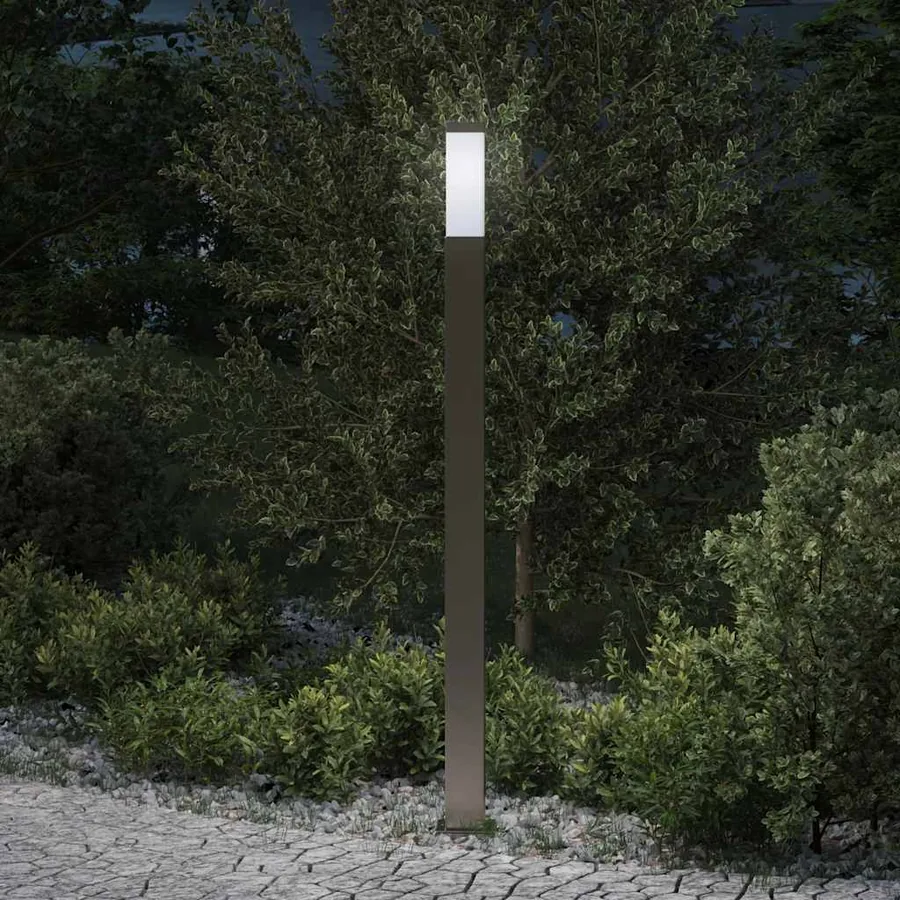 Borne lumineuse 110 cm en acier inoxydable IP44