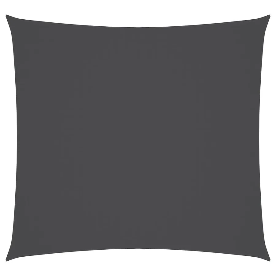 Parasol en tissu oxford carré 4x4 m anthracite - 2