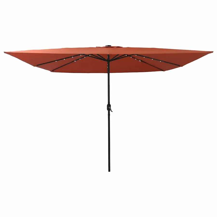 Parasol de jardin Terre cuite 295 x 295 x 245 cm - 3