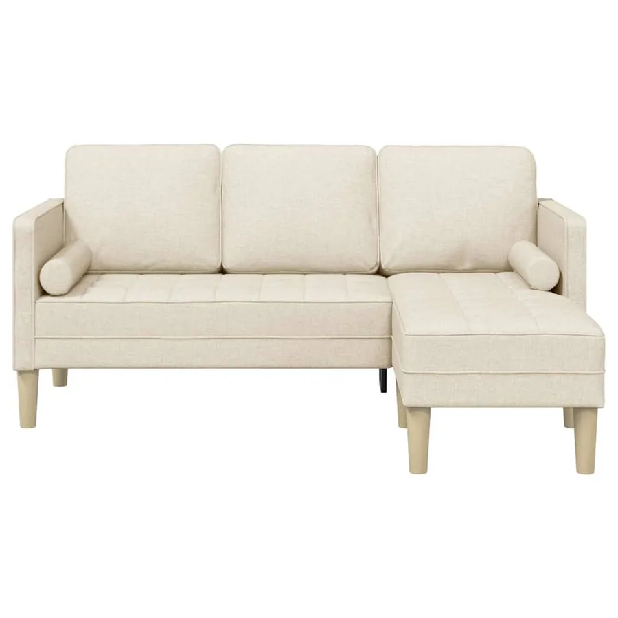 Ensemble de Canapés avec coussin Lin Polyester - 4