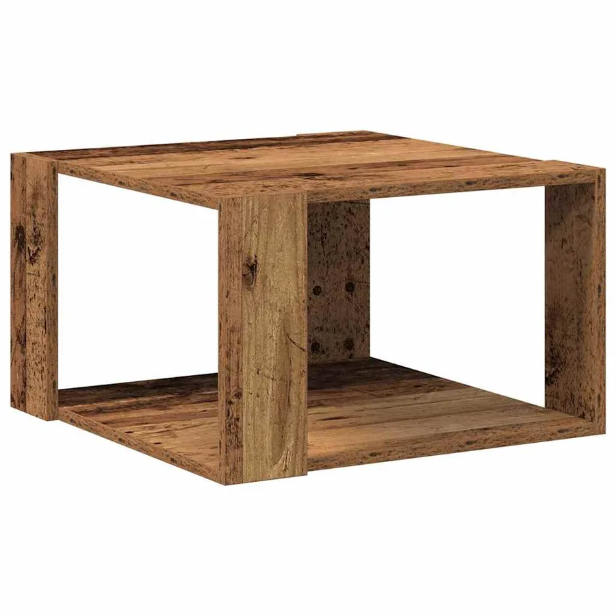 Table basse Bois Ancien 51,5 x 51,5 x 30 cm Bois d'ingénierie - 2