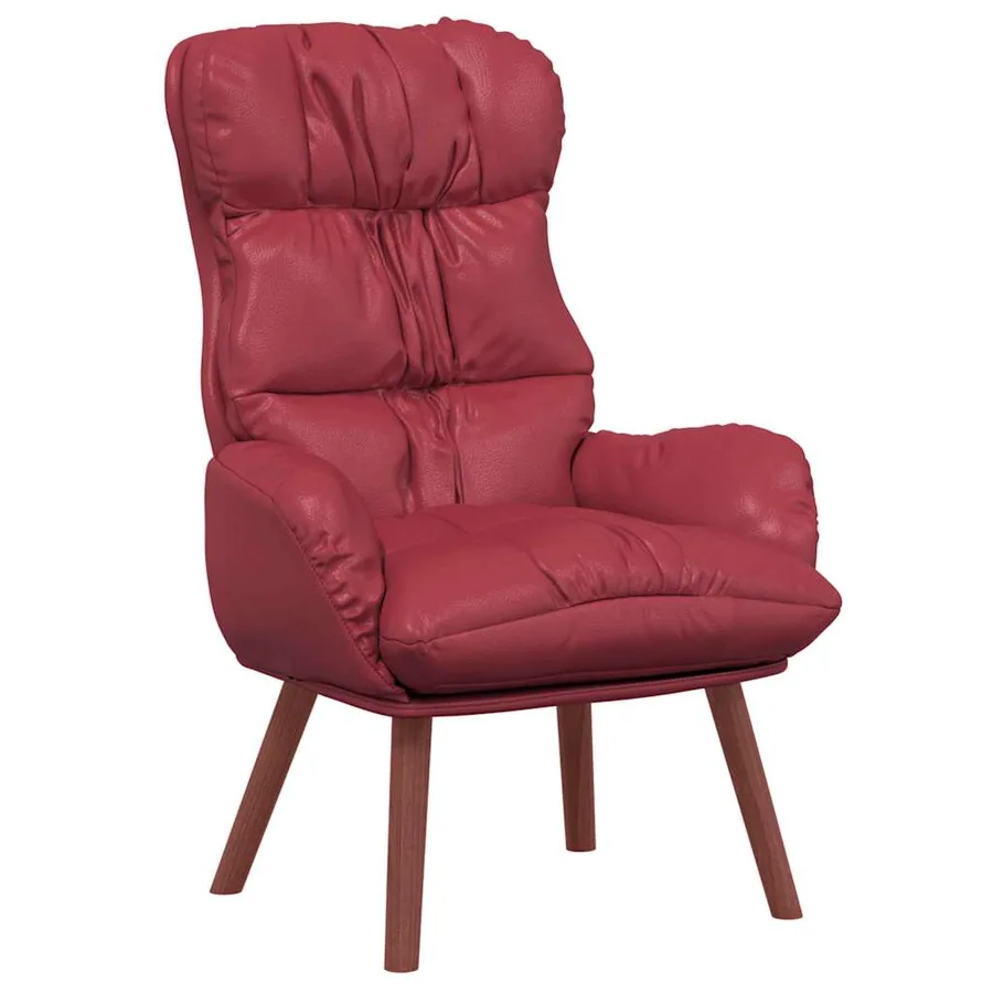 fauteuil Bordeaux 69 x 74 x 93 cm Simili cuir - 2