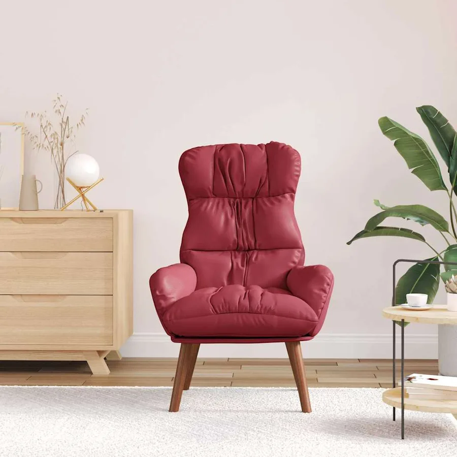 fauteuil Bordeaux 69 x 74 x 93 cm Simili cuir - 3