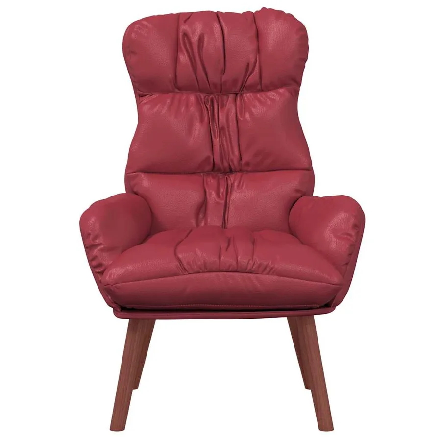 fauteuil Bordeaux 69 x 74 x 93 cm Simili cuir - 4