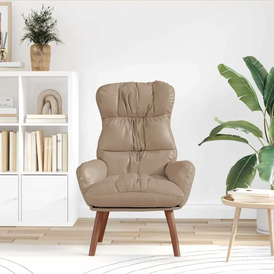 fauteuil Cappuccino 69 x 74 x 93 cm Simili cuir - 3