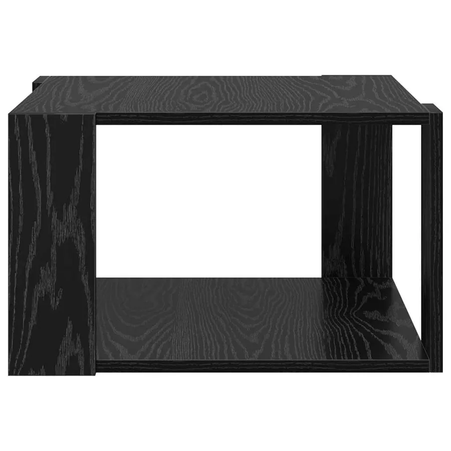 Table basse Chêne noir 51,5 x 51,5 x 30 cm Bois d'ingénierie - 6