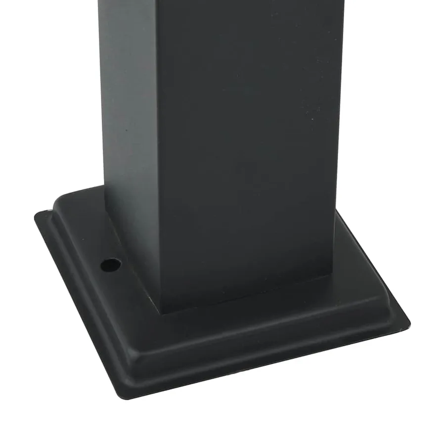 Borne lumineuse avec détecteur 80 cm Noir IP44 - 10