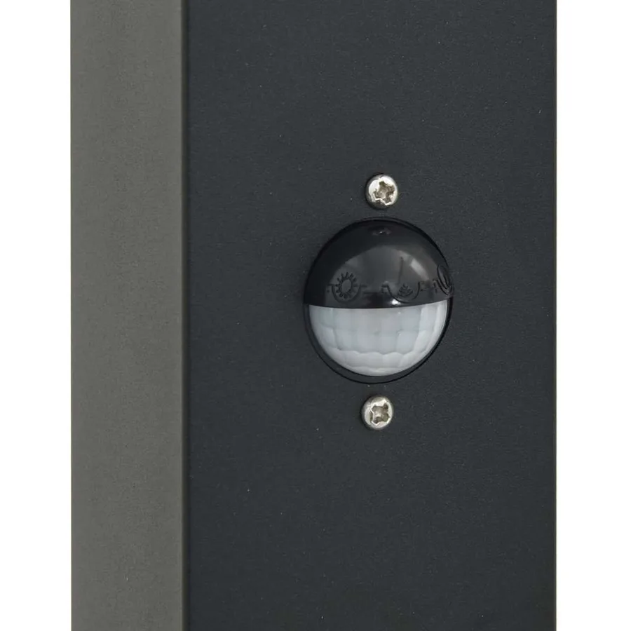 Borne lumineuse avec détecteur 80 cm Noir IP44 - 8