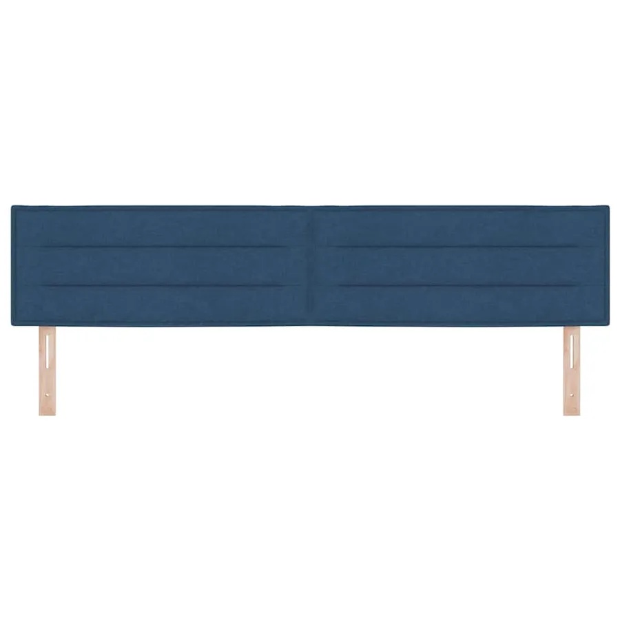 Tête de lit Bleu 200 cm tissu - 4