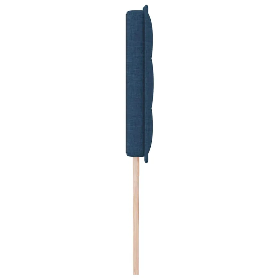 Tête de lit Bleu 200 cm tissu - 5