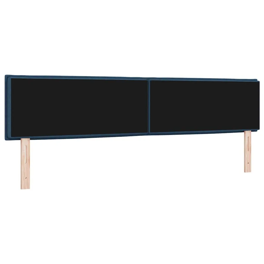 Tête de lit Bleu 200 cm tissu - 6