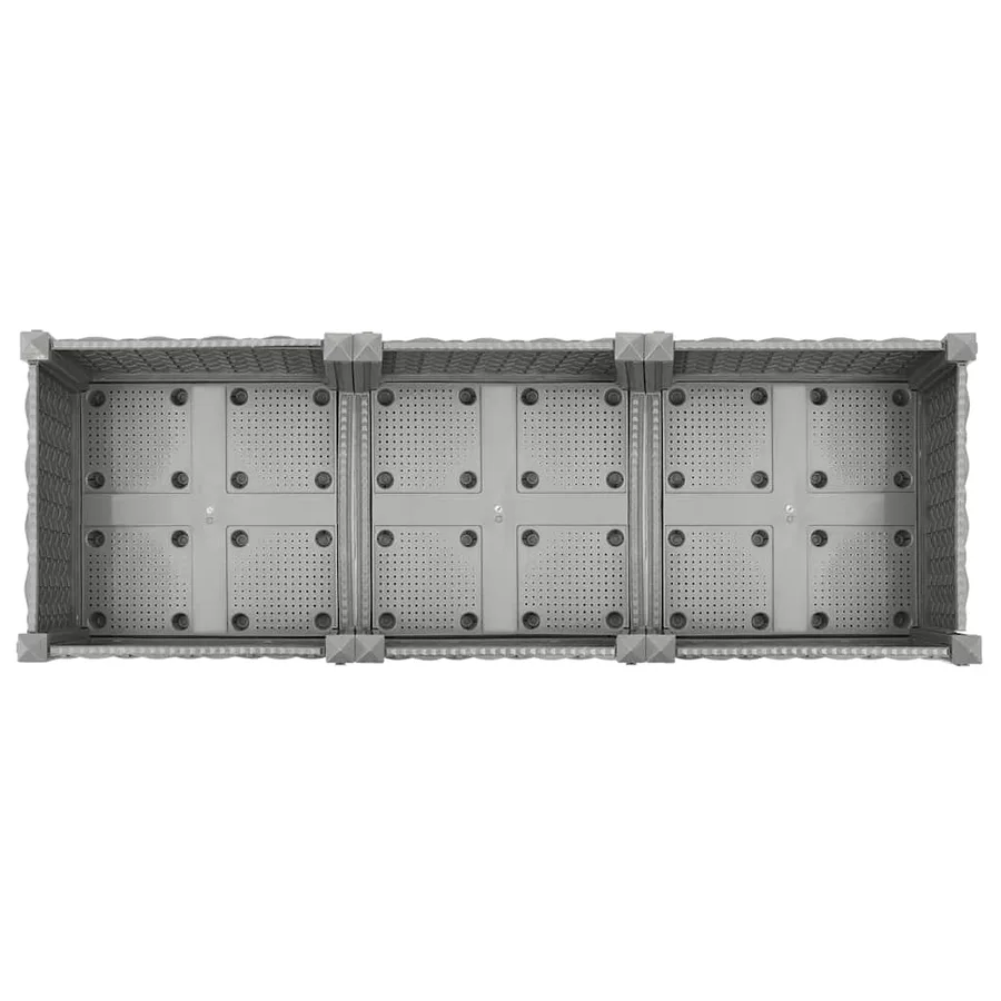 Lit surélevé 120x40x23 cm Polypropylène - 6