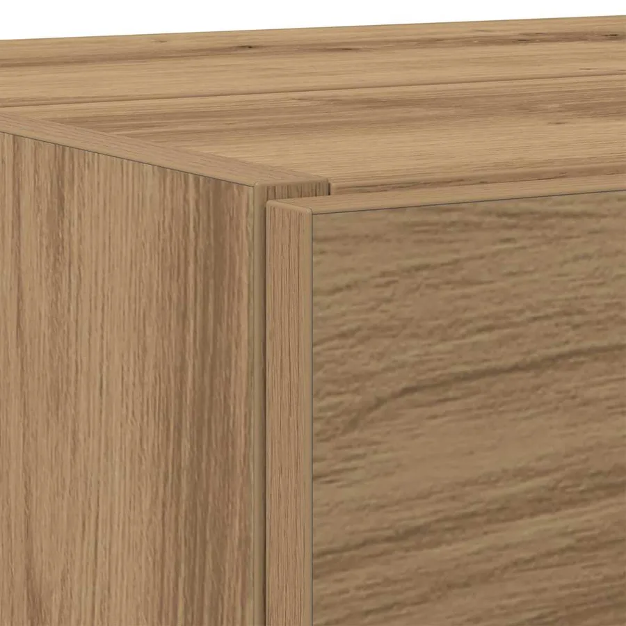 Cabinet de salle de bain Chêne artisanal 78 x 37 x 59 cm - 8