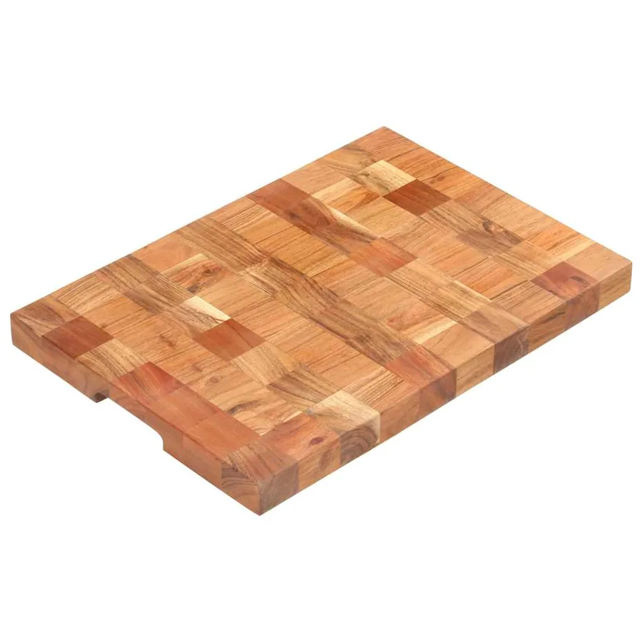 Planche à découper 50x34x3,8 cm Bois d'acacia massif