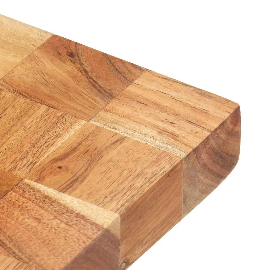 Planche à découper 50x34x3,8 cm Bois d'acacia massif - 6