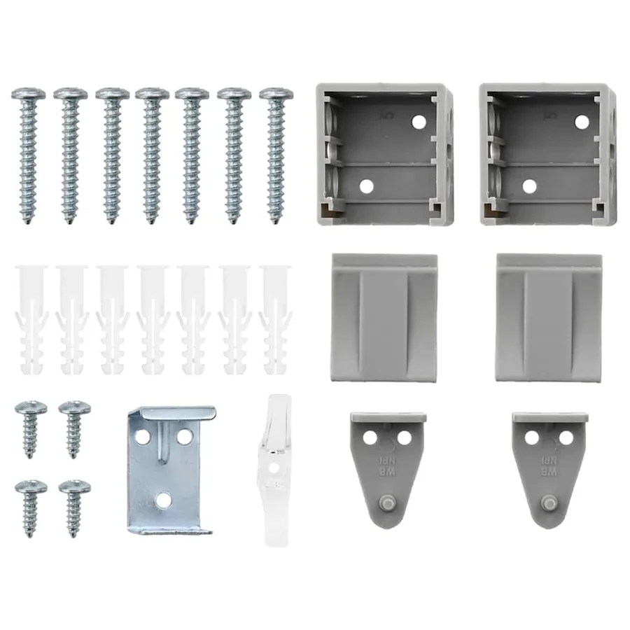 Stores vénitiens Argenté 175 x 105 cm Aluminium - 9