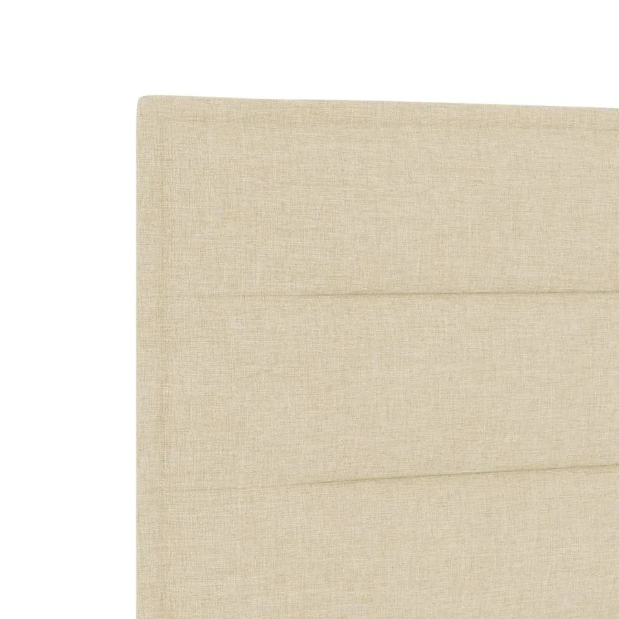 Tête de lit Crème 90 cm tissu - 7