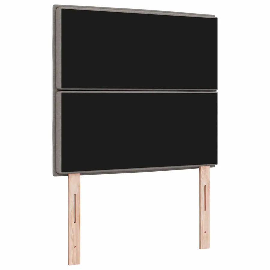 Tête de lit LED avec bandes LED Taupe 100 cm tissu - 7